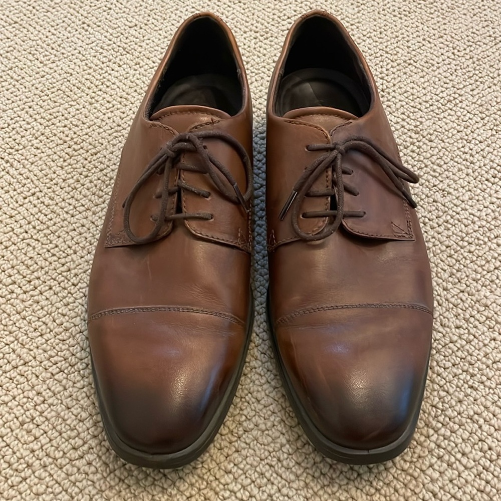 Ecco - Men's Leather Dress Shoes - Sz 44 / 10